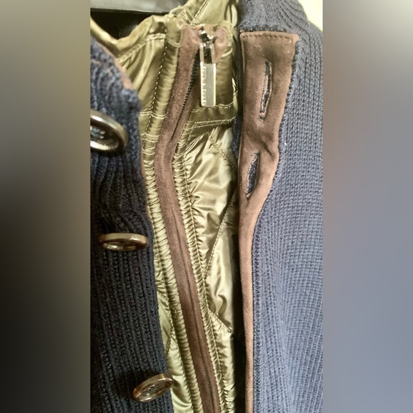 Paul & Shark Yachting Wool / Goatskin Sweater Size L NWT - Picture 8 of 15